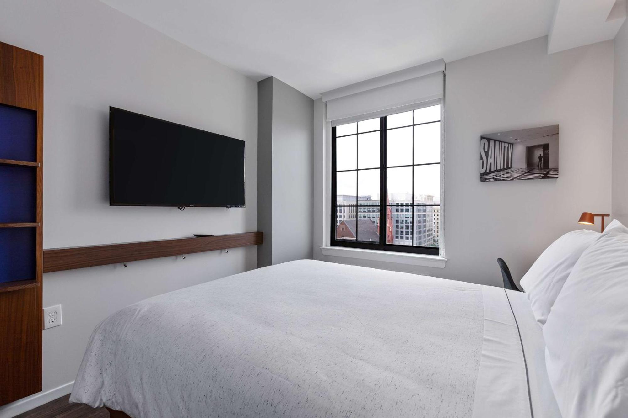 Compact Room with One Full Bed